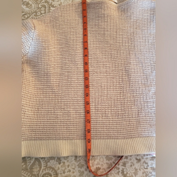 Nordstrom Cashmere Sweater Womens M Light Pink Crew Neck Pullover Boxy - Picture 8 of 9